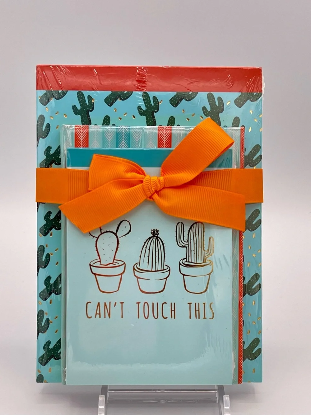 Cactus Notepad Trio 3 Pack Stationery Office Desert Succulent NWT